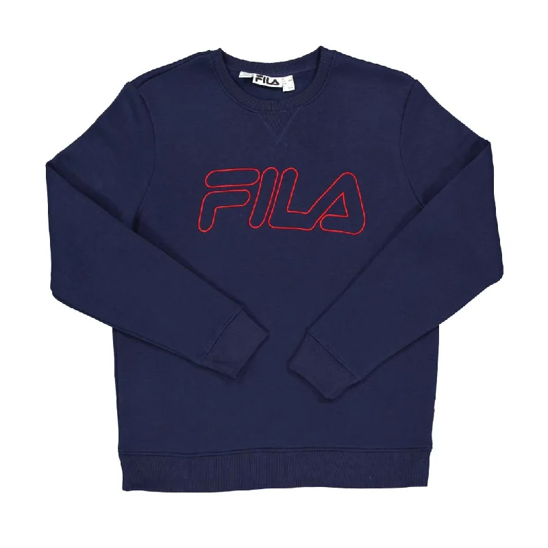 FILA - Men's Outline Long Sleeves Crew (SM039623 412)