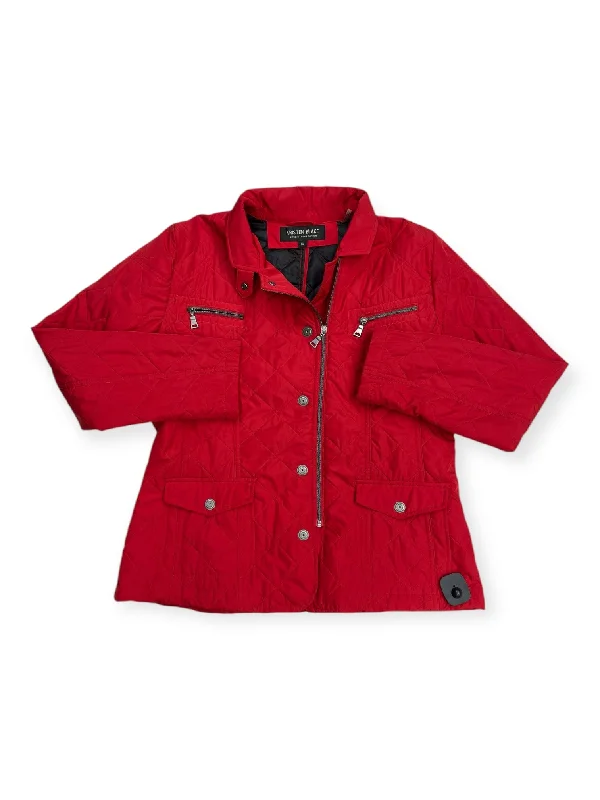 Jacket Puffer & Quilted By Clothes Mentor In Red, Size: Xl