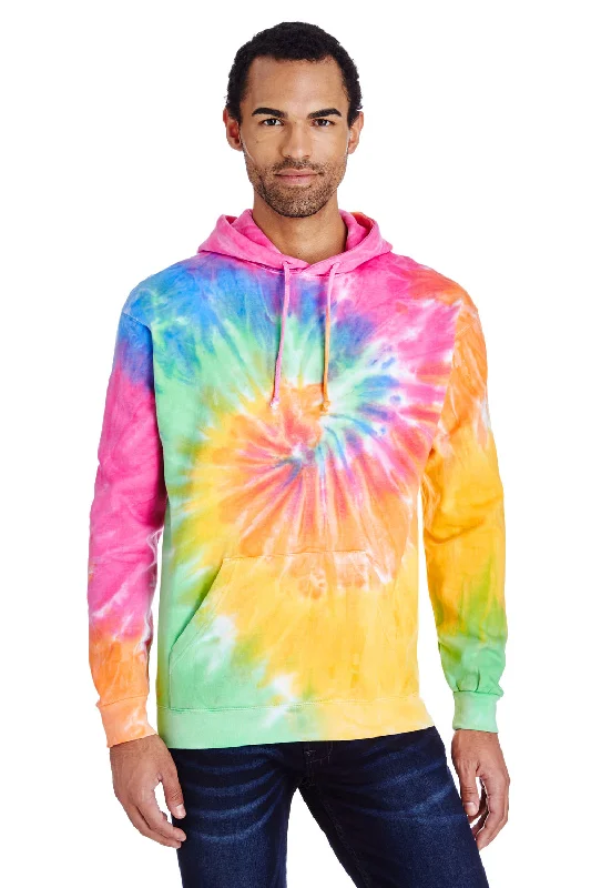 Tie-Dye Mens Hooded Sweatshirt Hoodie w/ Pouch Pocket - Eternity