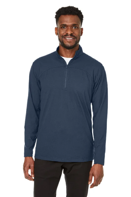 Spyder Mens Spyre UPF 40+ 1/4 Zip Sweatshirt - Frontier Blue Frost