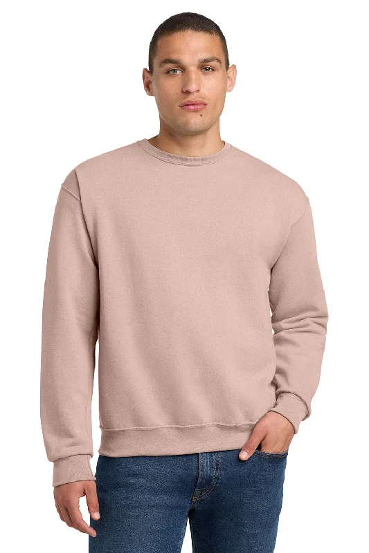 Jerzees Mens NuBlend Fleece Crewneck Sweatshirt - Blush Pink