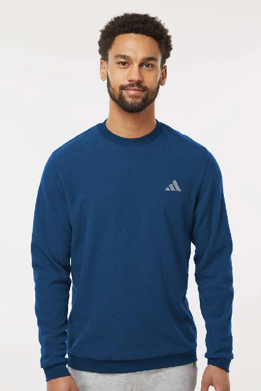 Adidas Mens Crewneck Sweatshirt - Collegiate Navy Blue