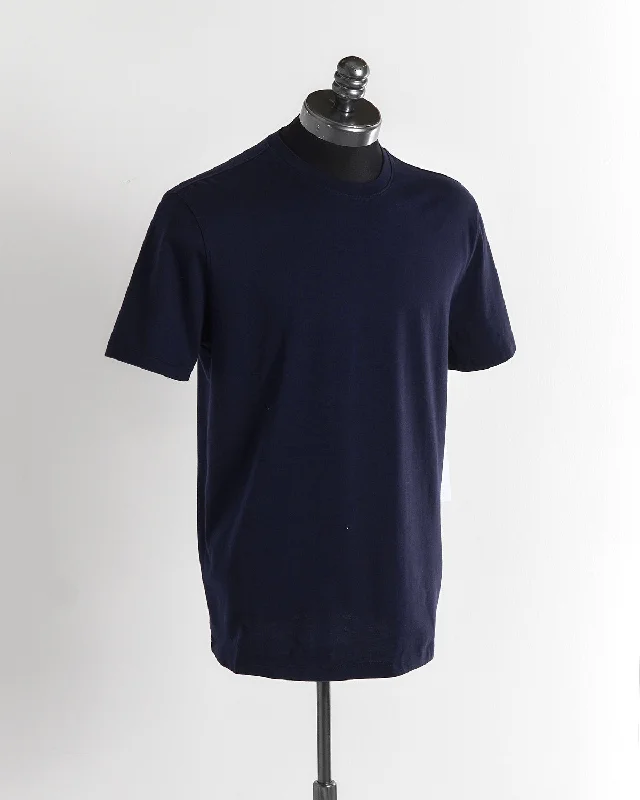 Bryce Navy Crew Neck T-Shirt