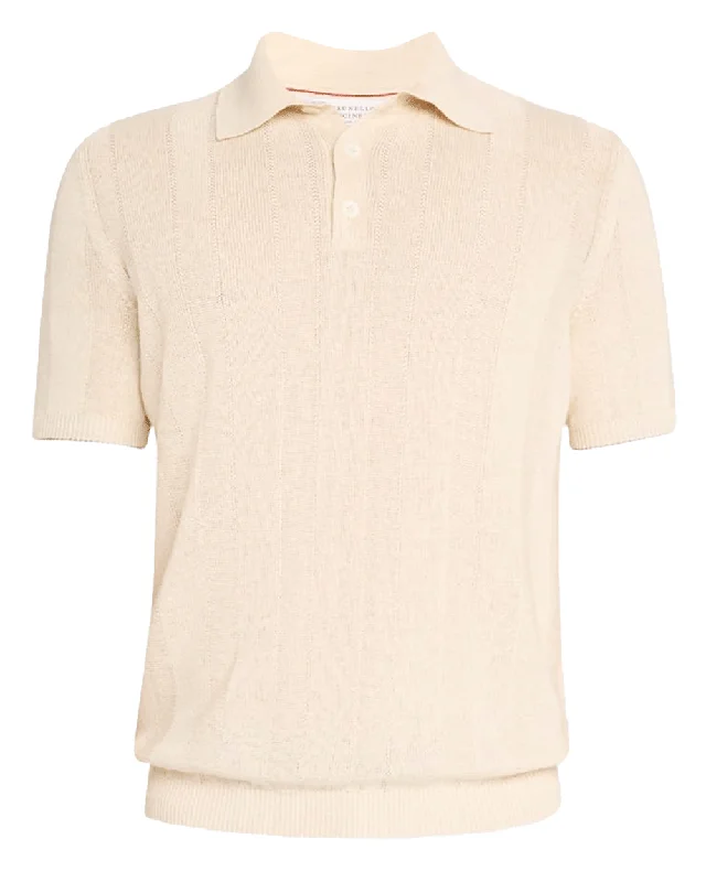 Cord Knit Polo