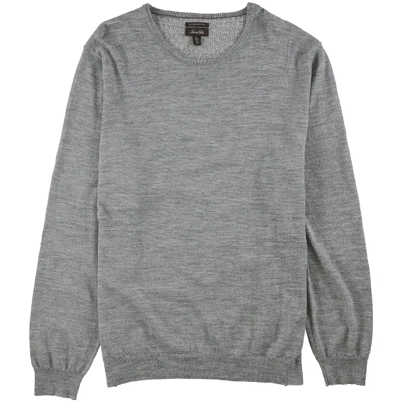 Tasso Elba Mens Merino Wool Pullover Sweater