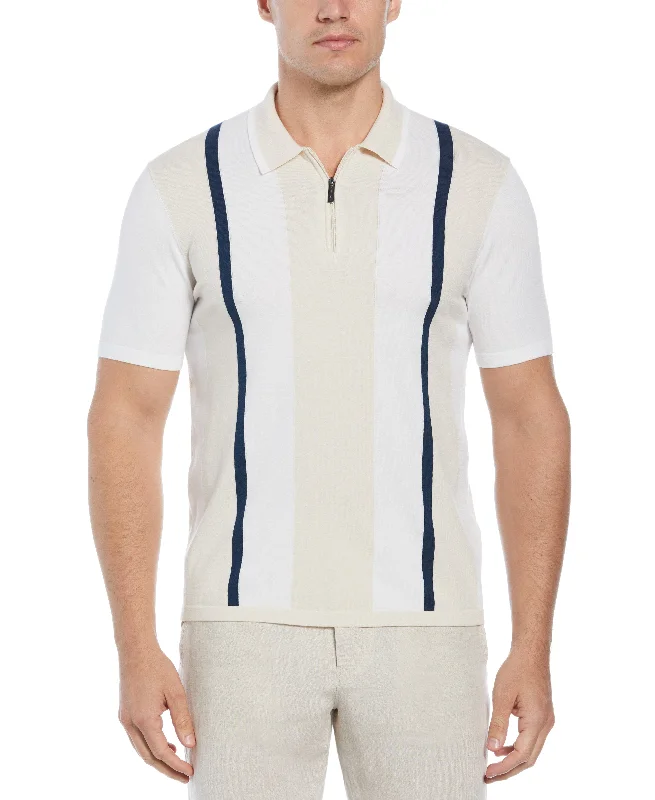 Tech Knit Multi Stripe Polo