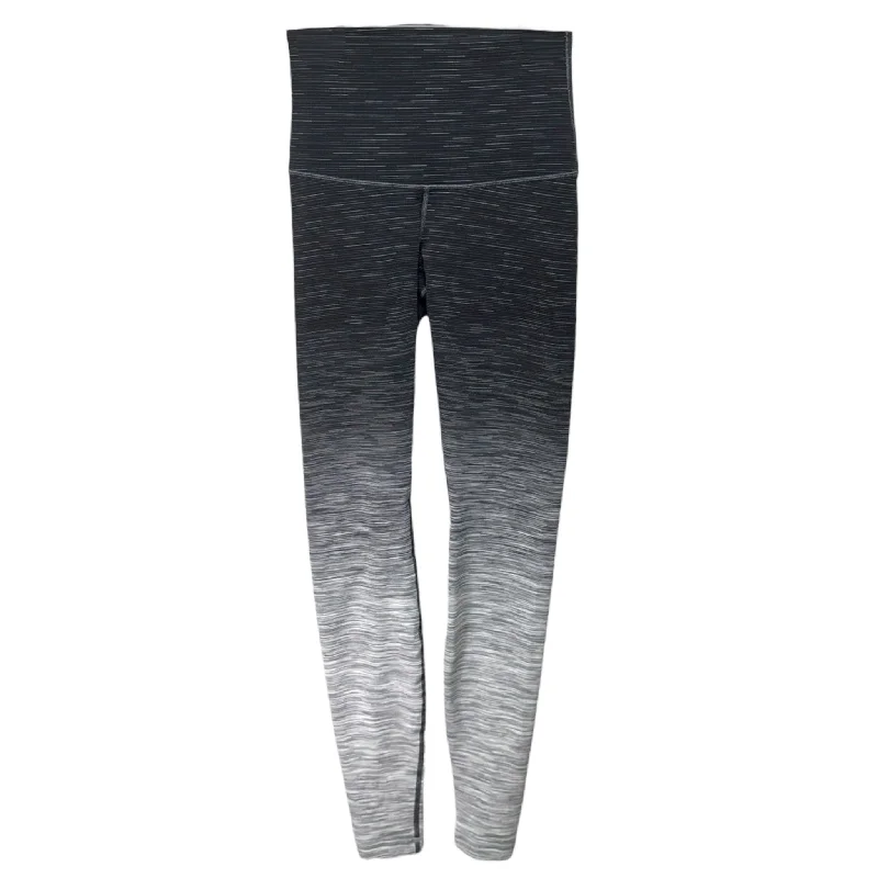 Wunder Under Hi-Rise Tight Ombre Melange 31" Ombre Space Dye Black Deep Coal By Lululemon  Size: 6