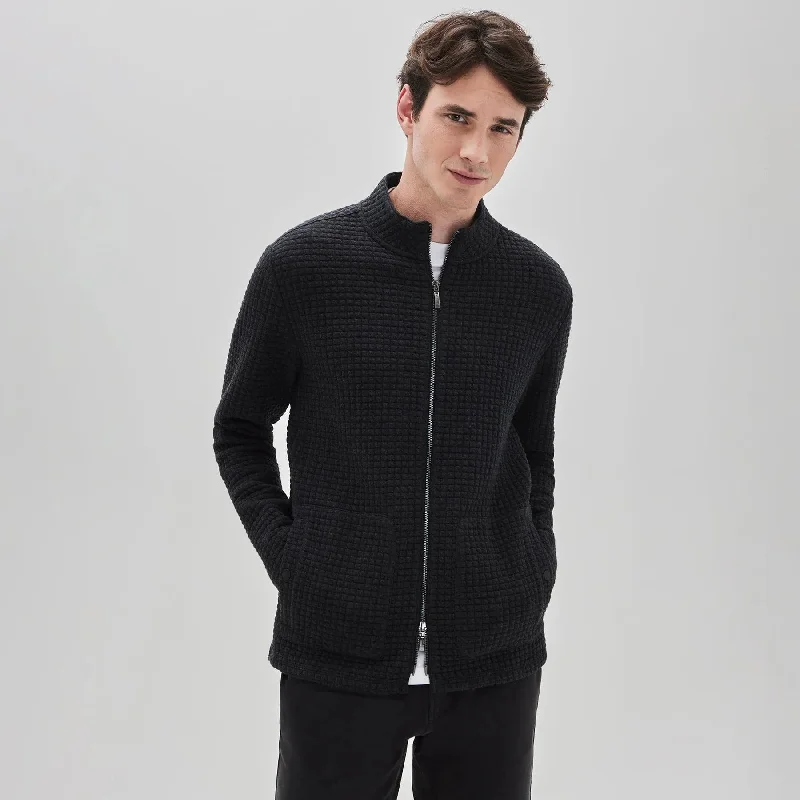 Robert Barakett Hengrave Zip Sweater - Black