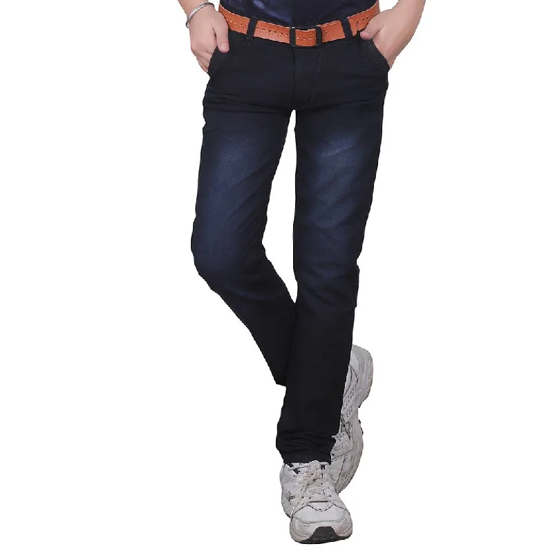 Slim Fit Navy Blue Colour Jeans