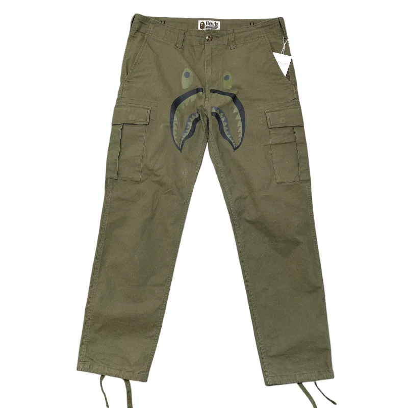 Men's Shark Cargos Khaki Size S