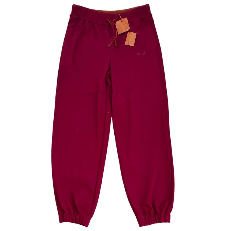 Men's Logo Joggers Burgundy Size M