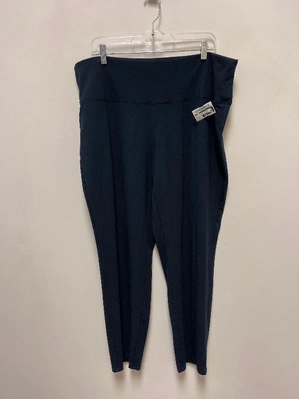 Pants Leggings By J. Jill In Navy, Size: 2x