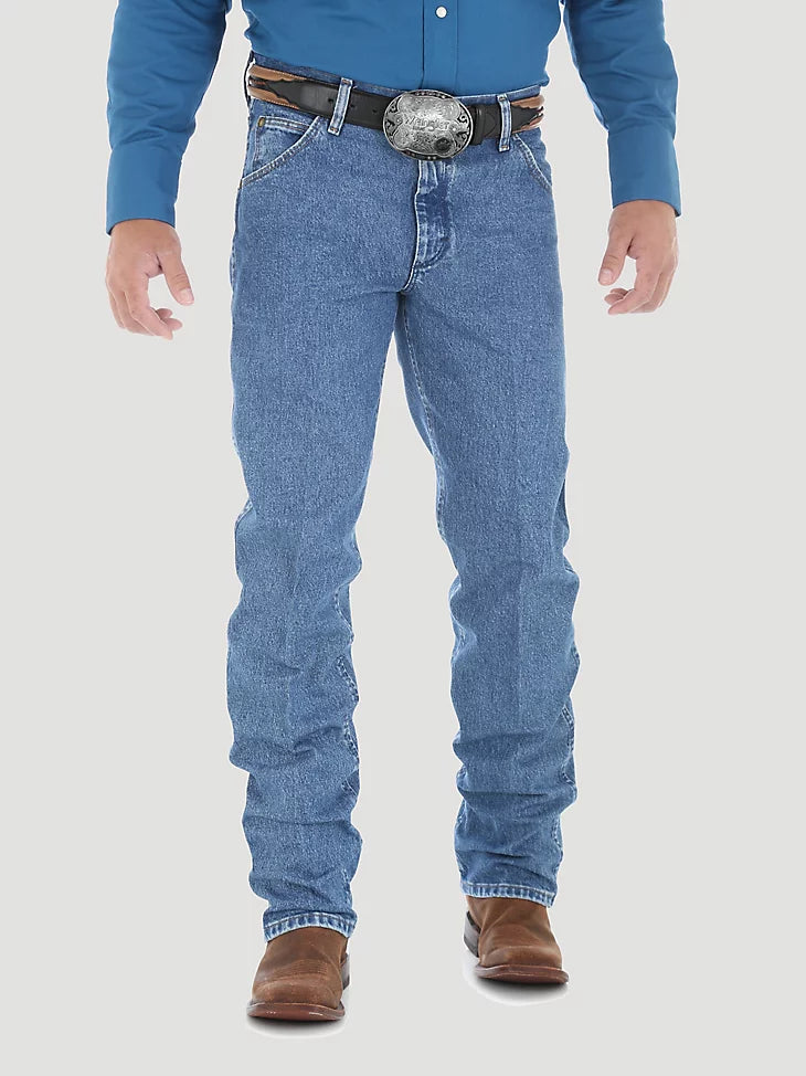 PREMIUM PERFORMANCE COWBOY CUT REGULAR FIT STONEWASH JEAN