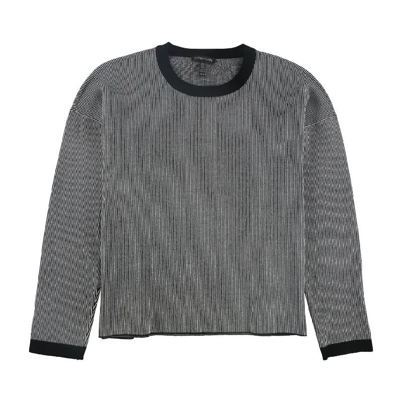 Eileen Fisher Mens Ringer Pullover Sweater