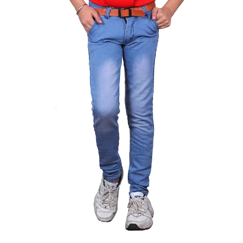 Slim Fit Light Blue Colour Jeans