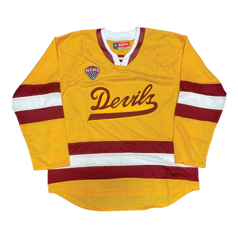 ASU CCM Hockey Jersey GLD