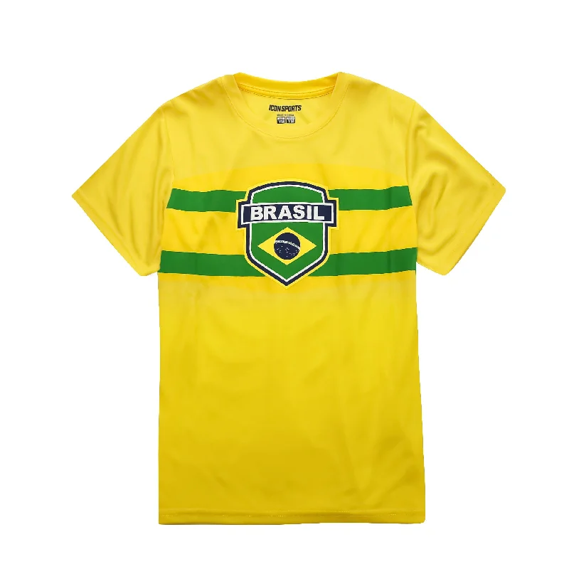 Brazil Soccer Youth Game Day Jersey