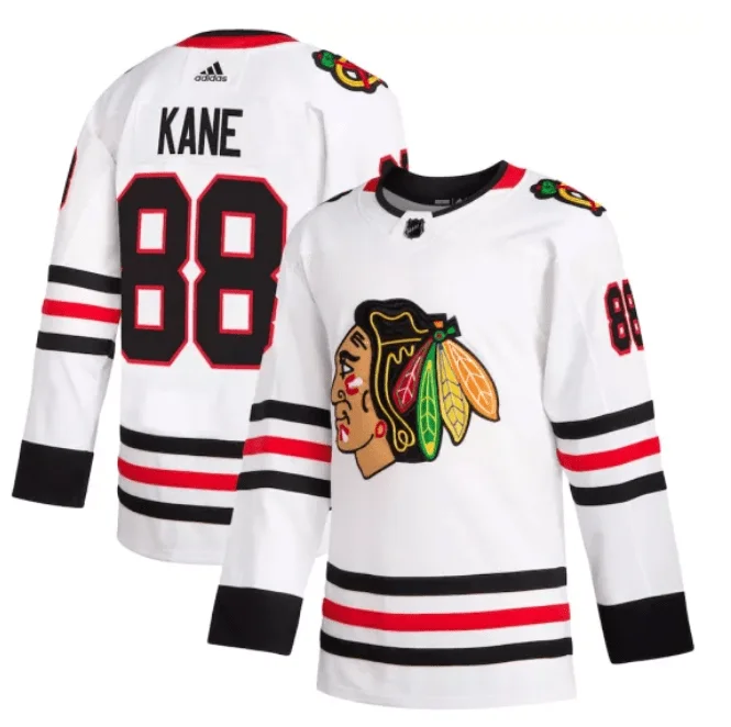 Chicago Blackhawks Patrick Kane adidas Home Authentic Primegreen Player Jersey White