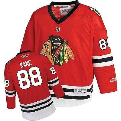 Youth Chicago Blackhawks #88 Patrick Kane Replica Printed Jersey NHL Reebok