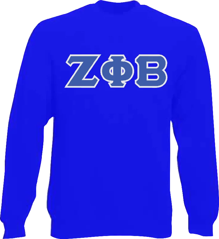 Zeta Basic Applique Crewneck