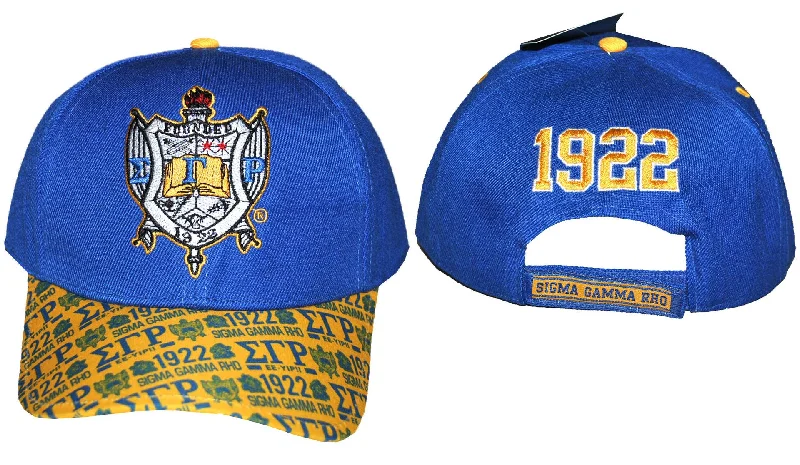 SGRho Patterned Brim Cap