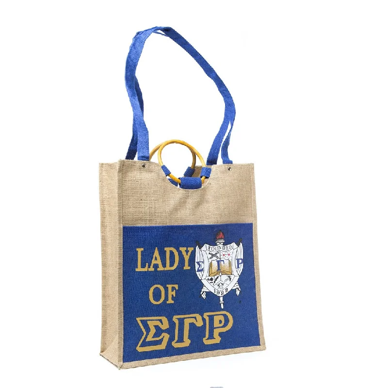 SGRho Pocket Jute Bag