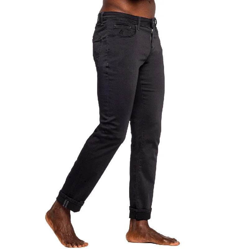 Black Super Stretch Slim Fit Jeans - 32" Length