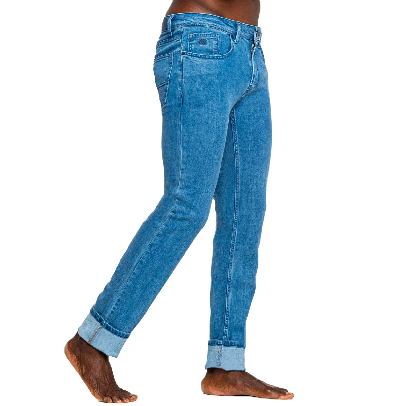 For the Forest Eco-Friendly Slim Fit Jeans - Blue