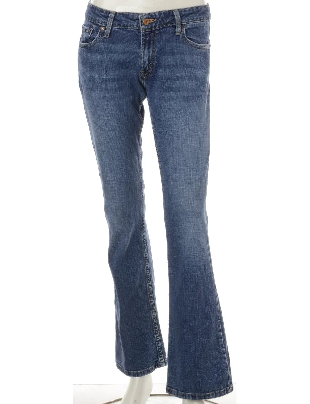 Label Ankle Graze Bootcut Jeans - W34