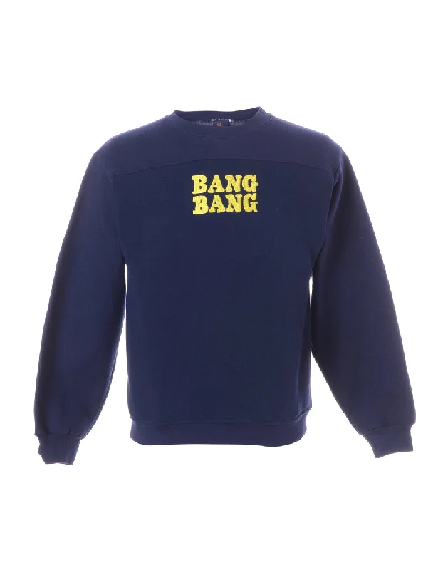 Label Bang Bang Embroidered Sweatshirt