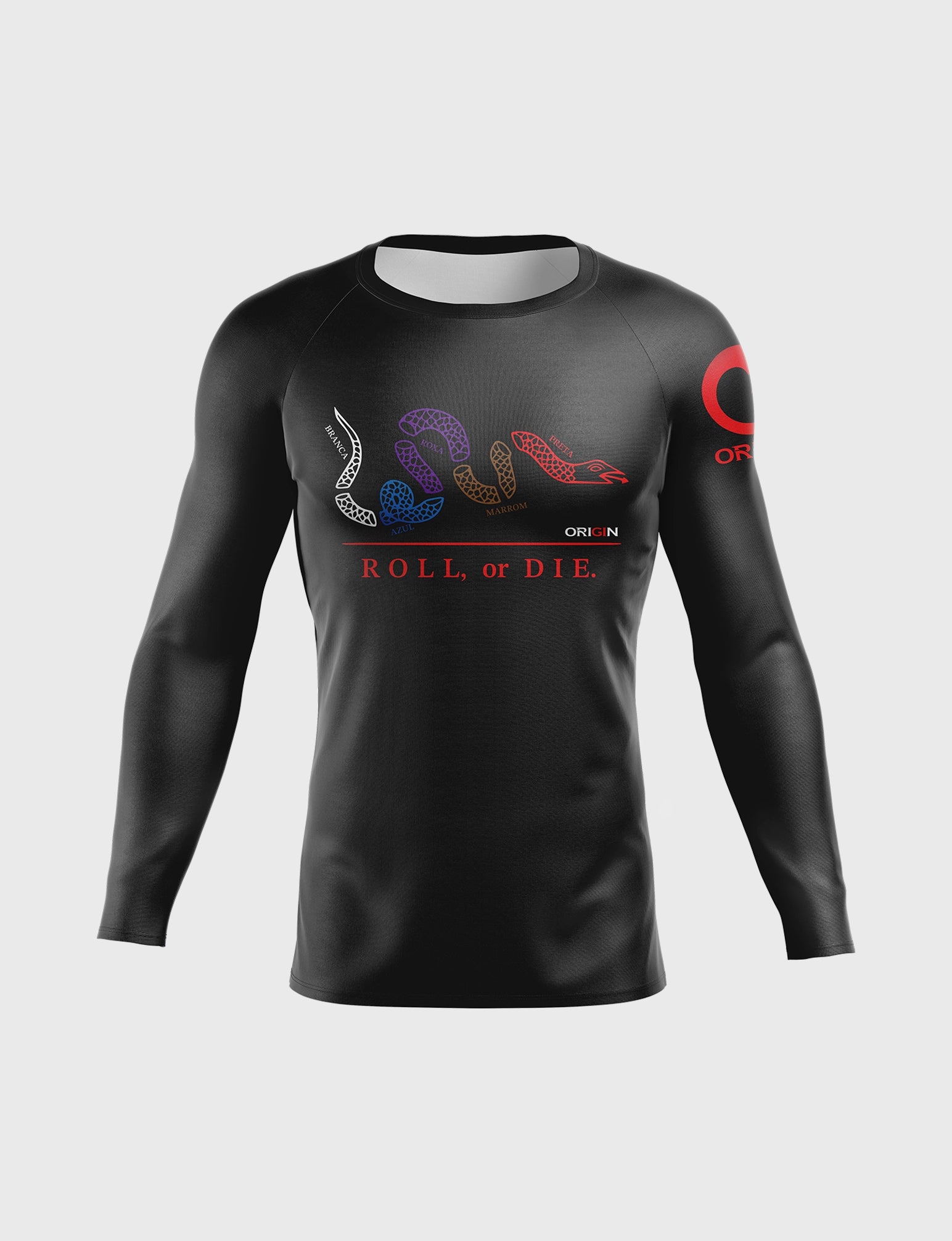 ROLL OR DIE LS COMPRESSION FIT RASHGUARD