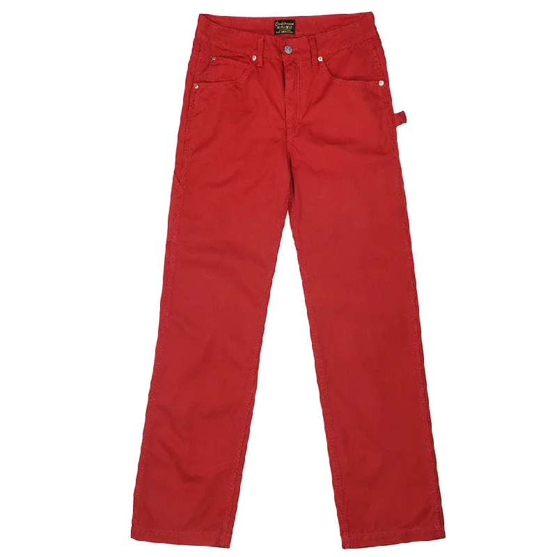 Women's Twill Carpenter Pant - Blitz Red