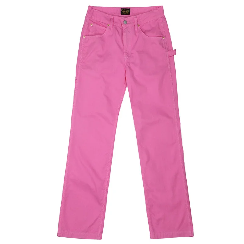 Women's Twill Carpenter Pant  - Perfect Pink