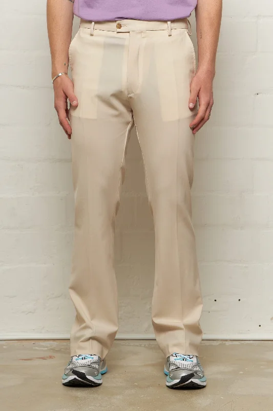 Ryle Bootcut Trousers Cream