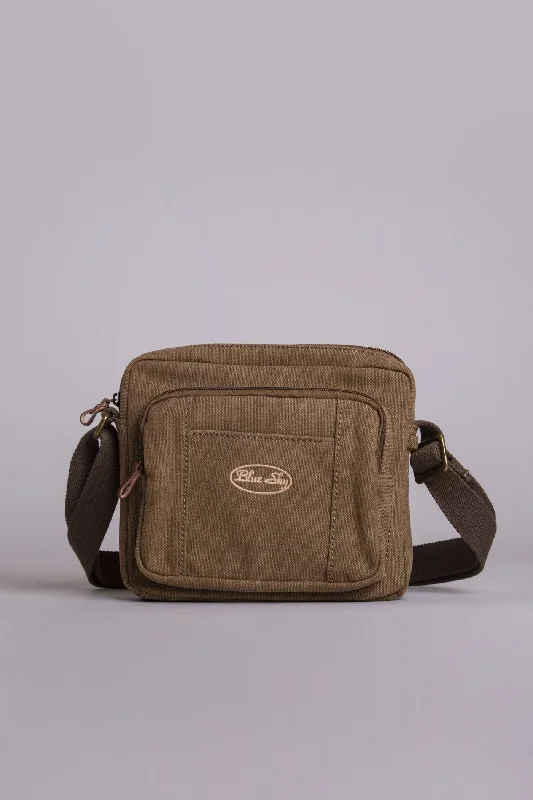 Prospect Canvas Bag, Brown