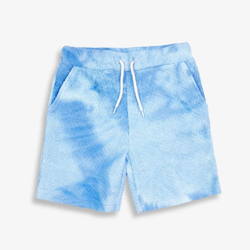 Resort Shorts | Blue Tie Dye